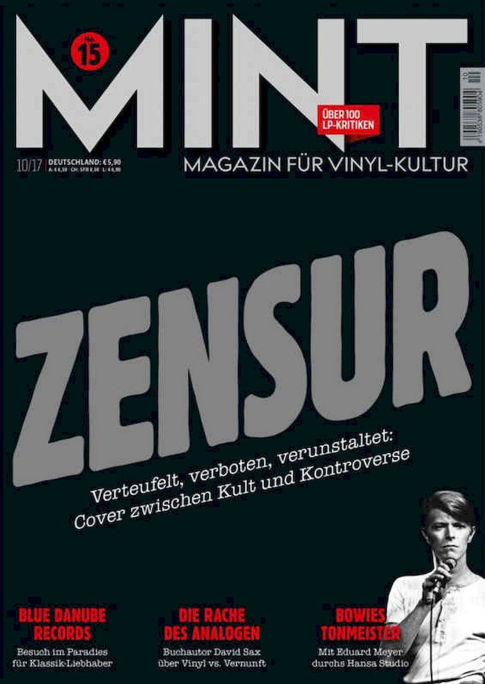 Mint Magazin Deutschland 2017 #15 David Bowie David Sax Elvis Cash Dave Grohl