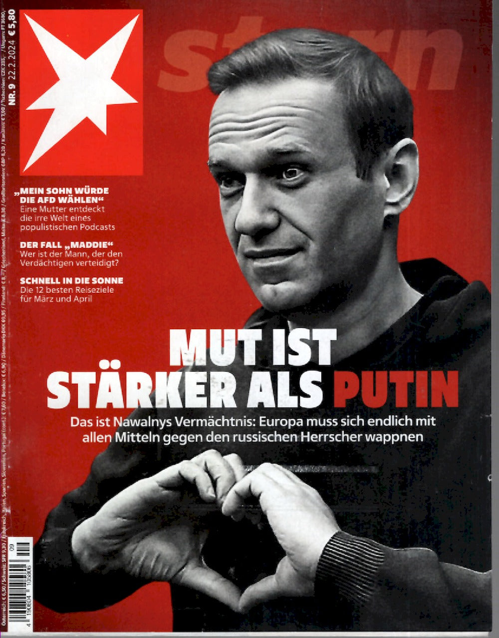Stern Magazin Deutschland 2024-09 Alexei Anatoljewitsch Nawalny