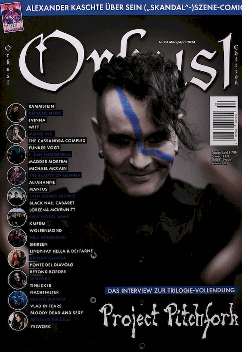 Orkus Magazin Deutschland 2024-03+04 Rammstein Twinna Witt KMFDM