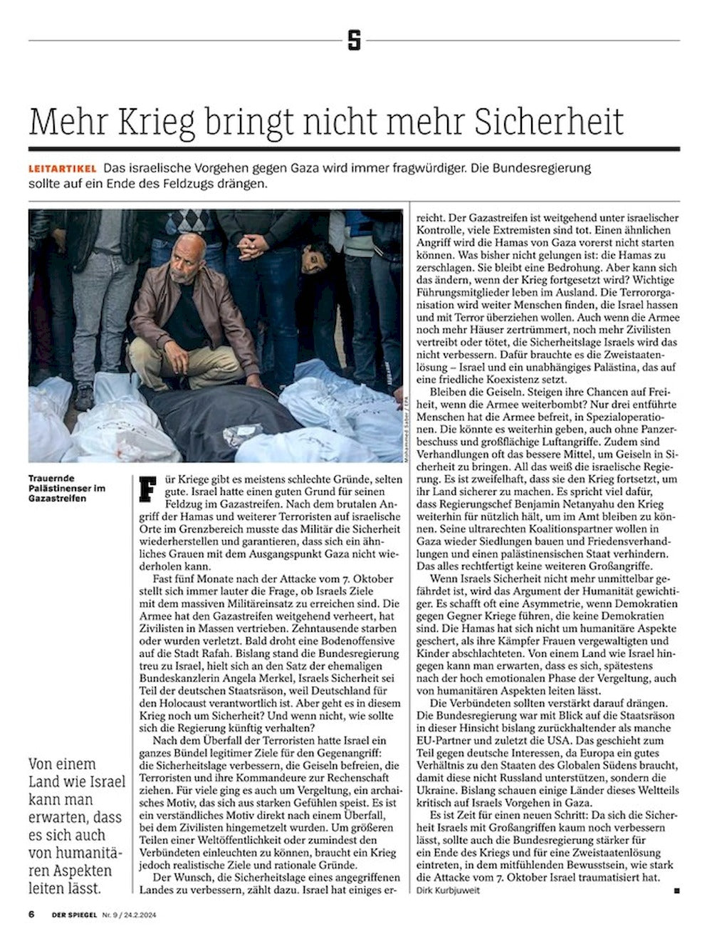 Der Spiegel Magazin Deutschland 2024-09 Putin Nawalny