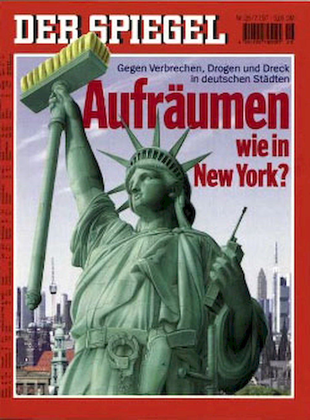 Der Spiegel Magazin Deutschland 1997-28 Freiheitsstatue