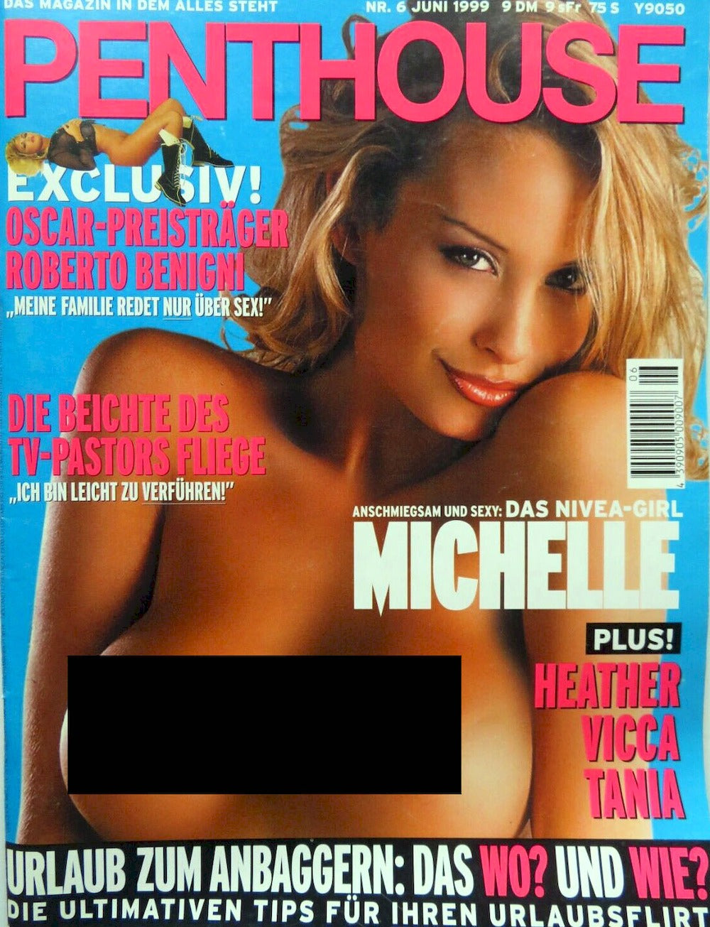Penthouse Magazin Deutschland 1999-06 Michelle Clack Tania Russof Jasmin St Clair