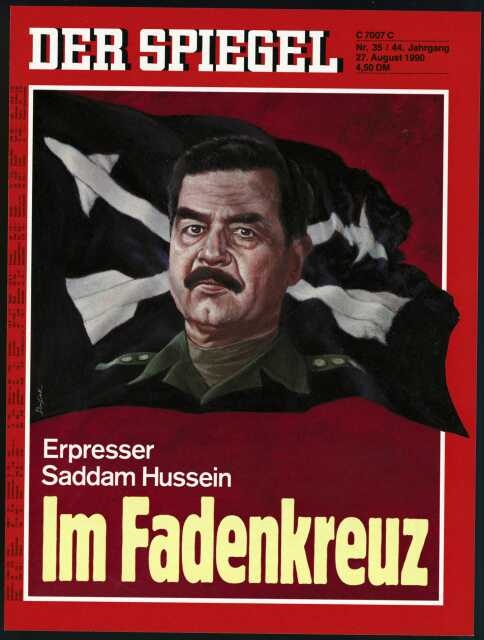 Der Spiegel Magazin Deutschland 1990-35 Saddam Hussein