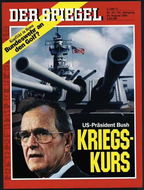 Der Spiegel Magazin Deutschland 1990-34 George Bush