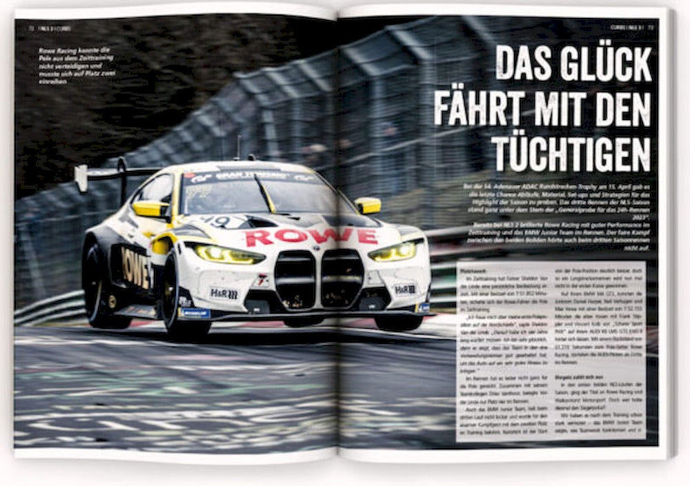 Curbs Magazin Deutschland 2023 #55 Porsche Alfa Romeo Ferrari