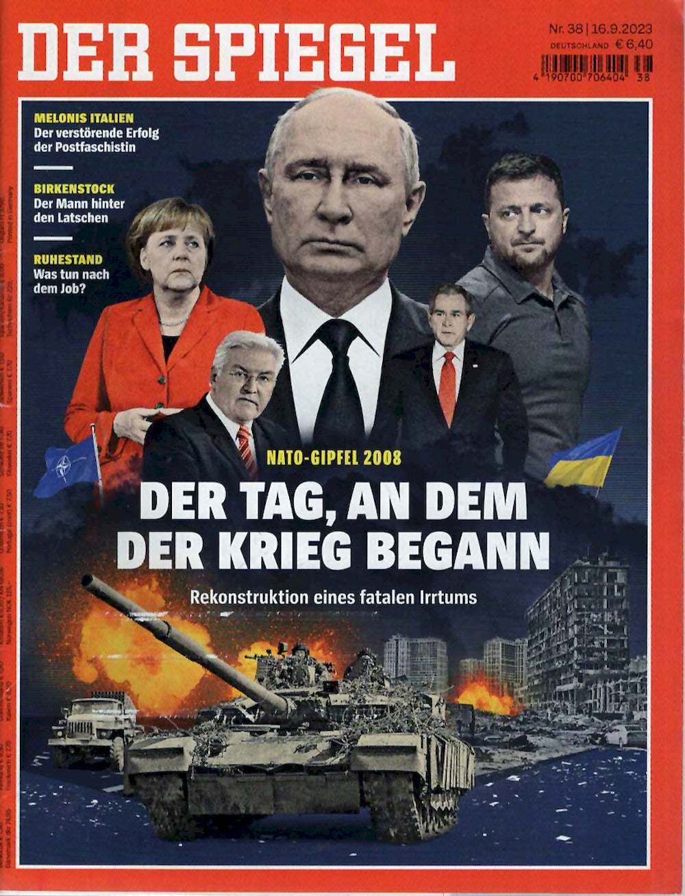 Der Spiegel Magazin Deutschland 2023-38 Putin Bush Kylie Minogue