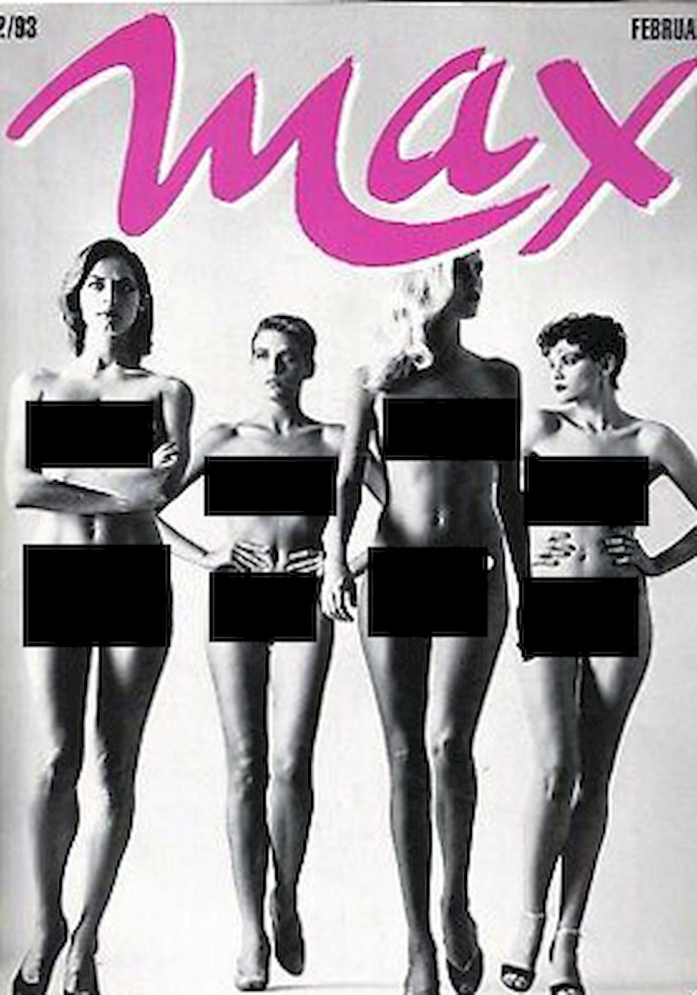 Max Magazin Deutschland 1993-02 Helmut Newton