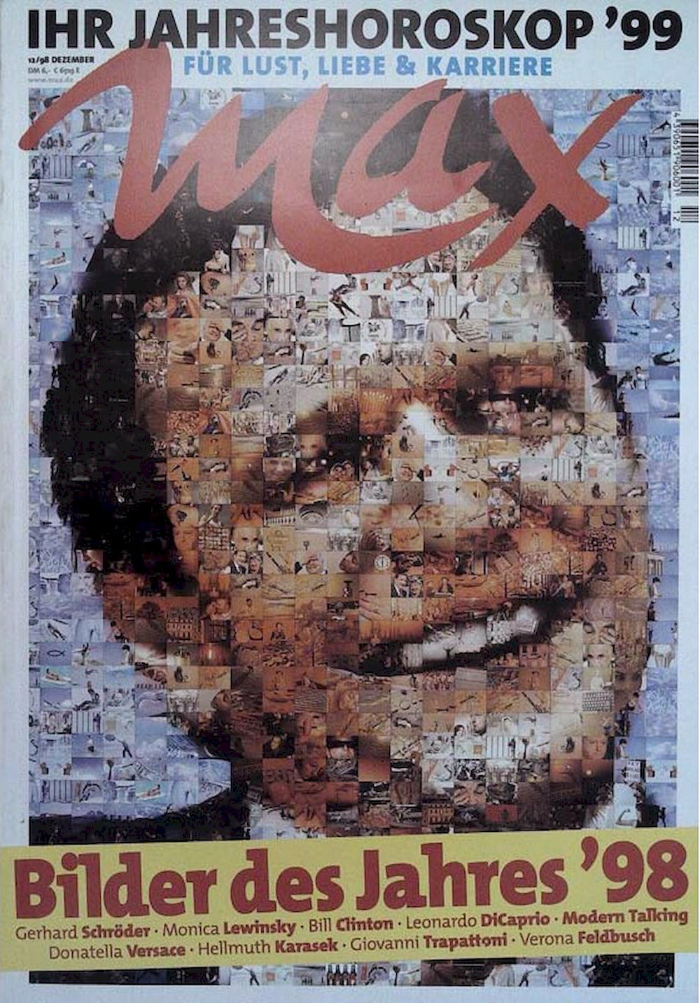 Max Magazin Deutschland 1998-12 Gerhard Schröder