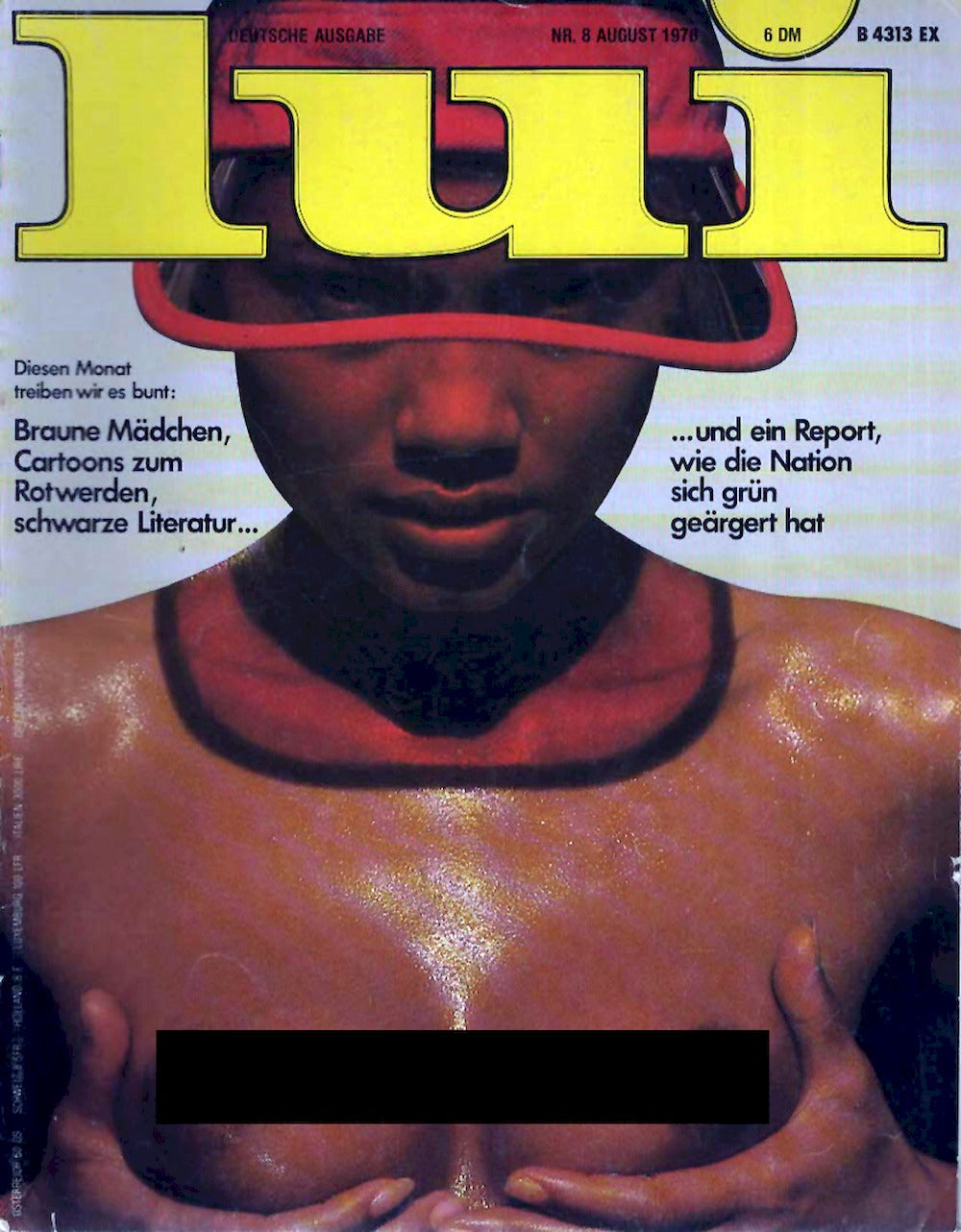 Lui Magazin Deutschland 1978-08 DouDou Charlotte Alexandra Joelle Perque