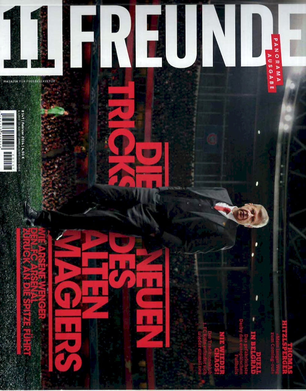 11 Freunde Magazin Deutschland 2014 #147 Arsene Wenger Thomas Hitzlsperger