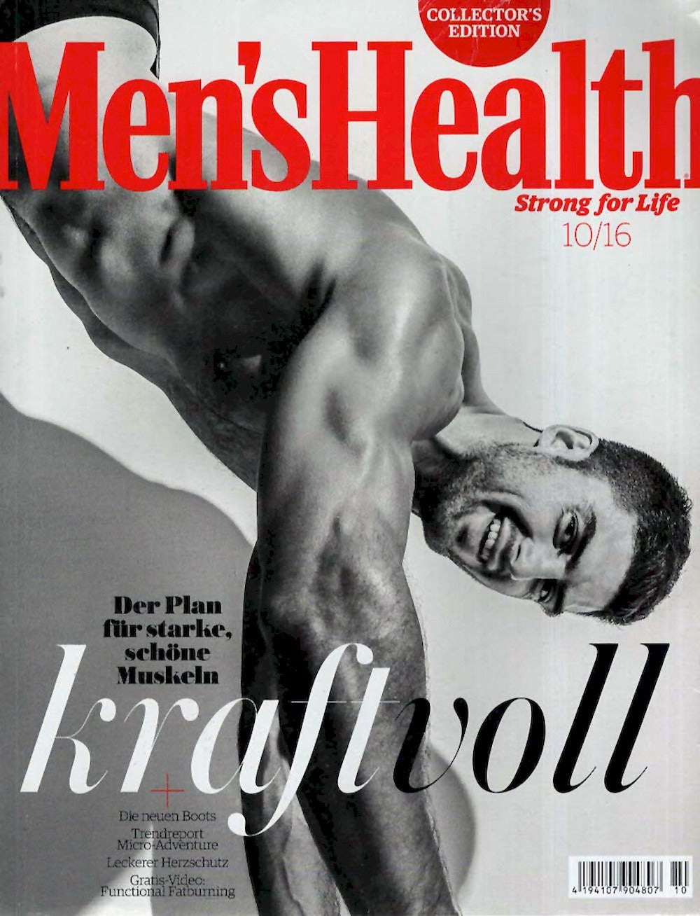 Mens Health Magazin Deutschland 2014-12 Thom Evans Edition