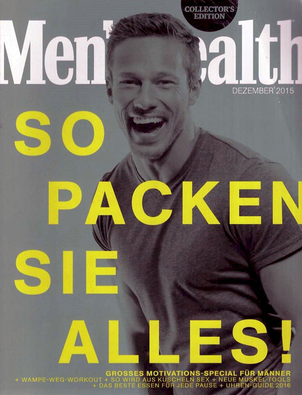 Mens Health Magazin Deutschland 2015-12 Angelo Picoto Edition