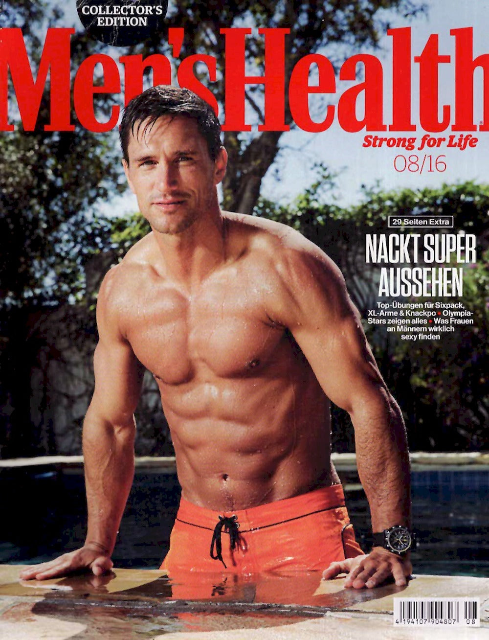 Mens Health Magazin Deutschland 2016-08 Tyler Wood Edition