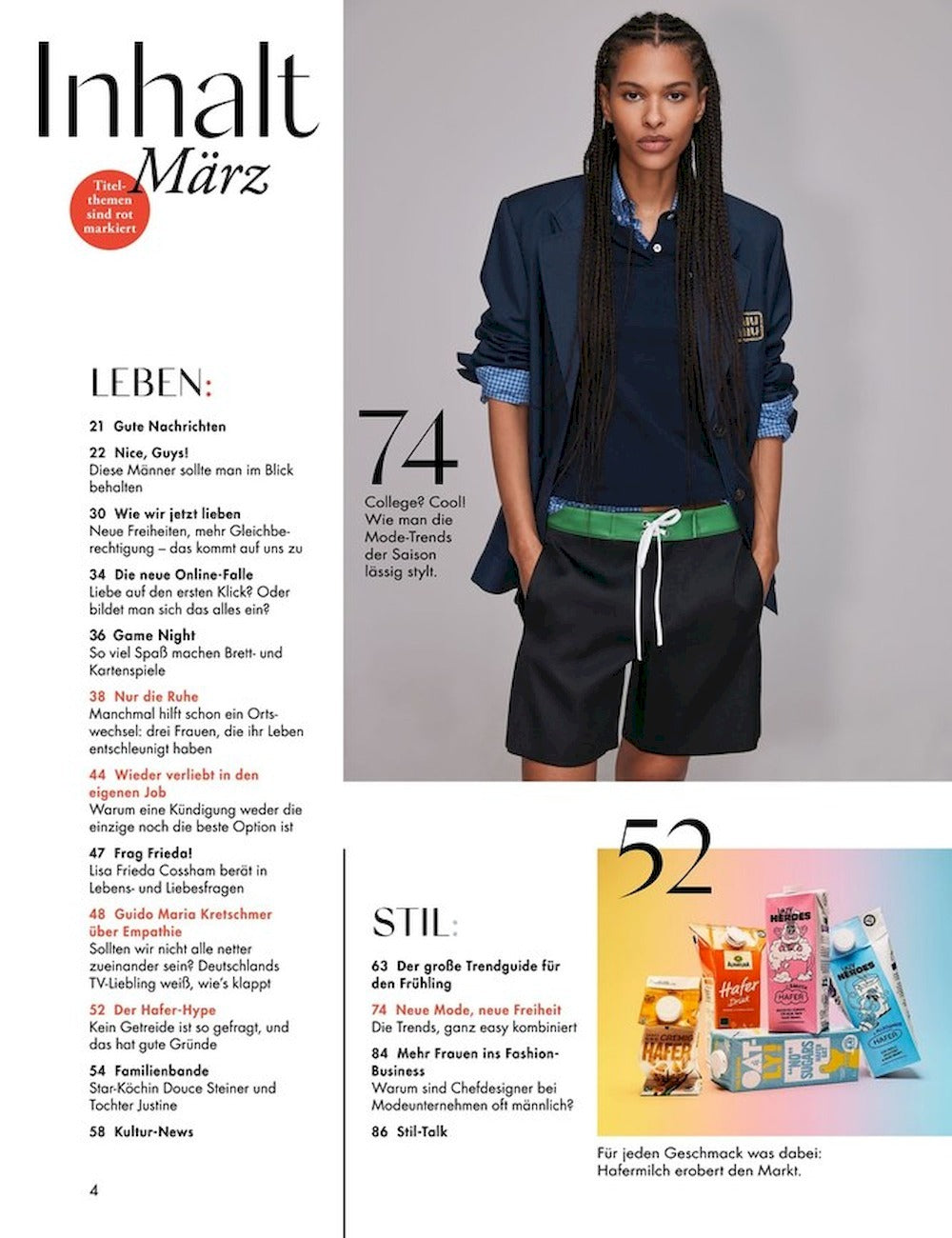 Myself Magazin Deutschland 2024-03 Elsa Pataky