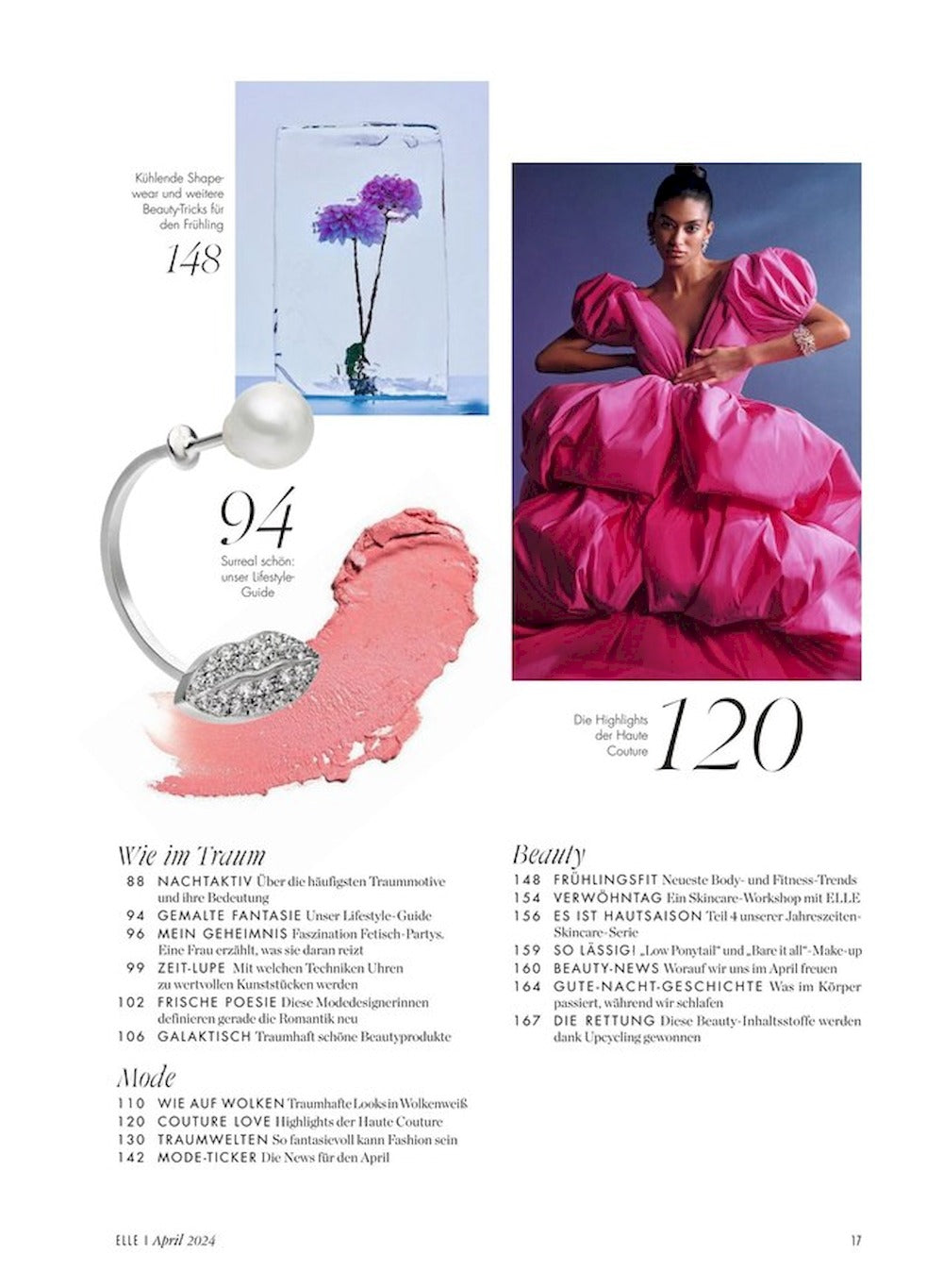 Elle Magazin Deutschland 2024-04 Nondi Beattie
