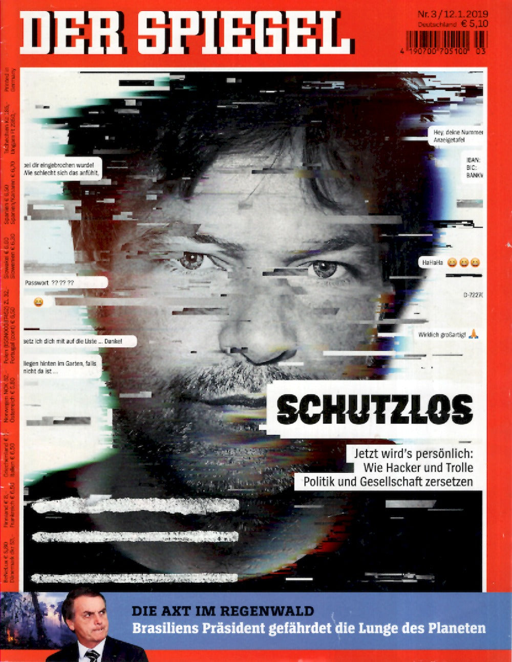 Der Spiegel Magazin Deutschland 2019-03 Habeck Kristen Roupenian Mark Knopfler