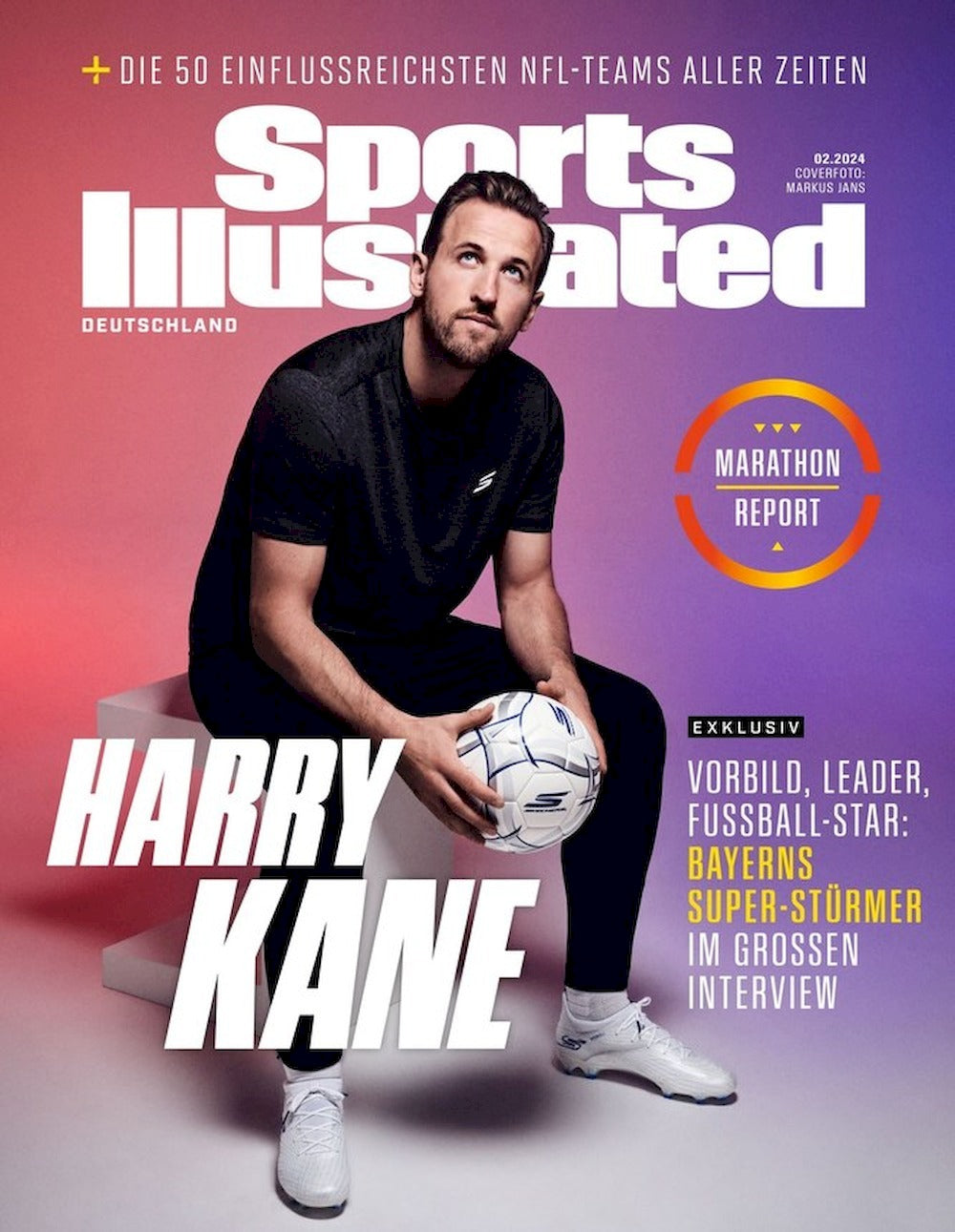 Sports Illustrated Magazin Deutschland 2024-02 Harry Kane Juri Knorr