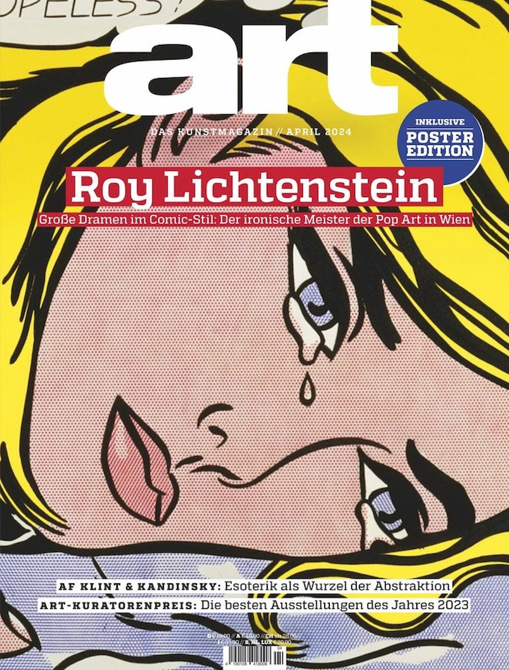 Art Magazin Deutschland 2024-04 Roy Lichtenstein