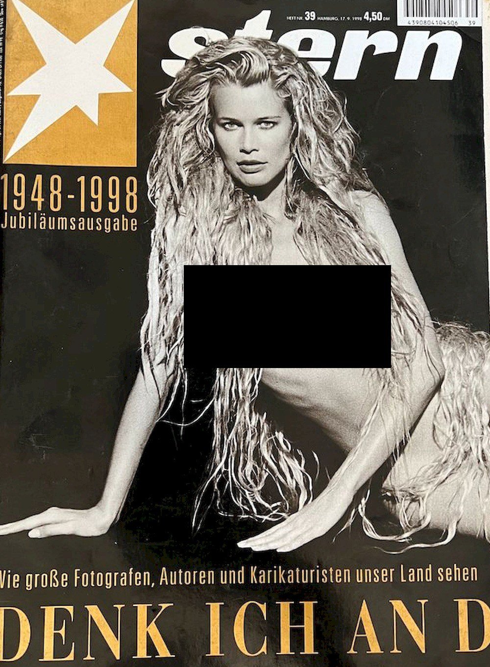 Stern Magazin Deutschland 1998-39 Claudia Schiffer