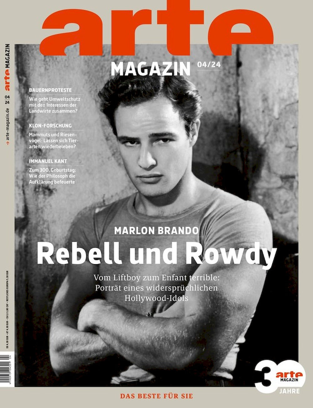 Arte Magazin Deutschland 2024-04 Marlon Brando