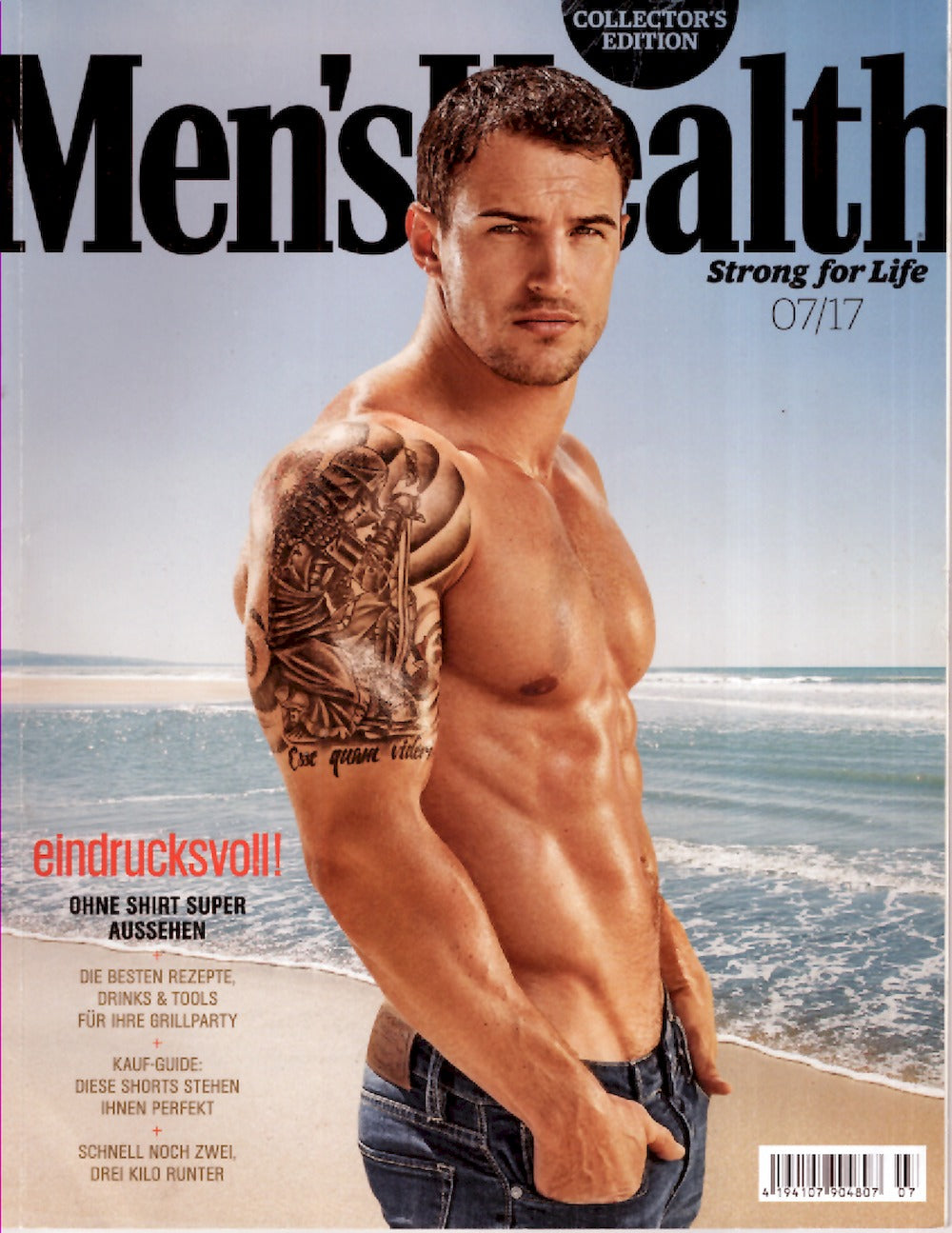 Mens Health Magazin Deutschland 2017-07 Johry Batt Edition