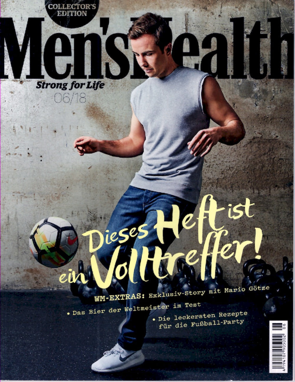 Mens Health Magazin Deutschland 2018-06 Mario Götze Edition