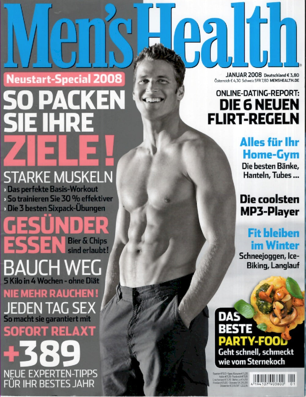 Mens Health Magazin Deutschland 2008-01 Max Wettstein
