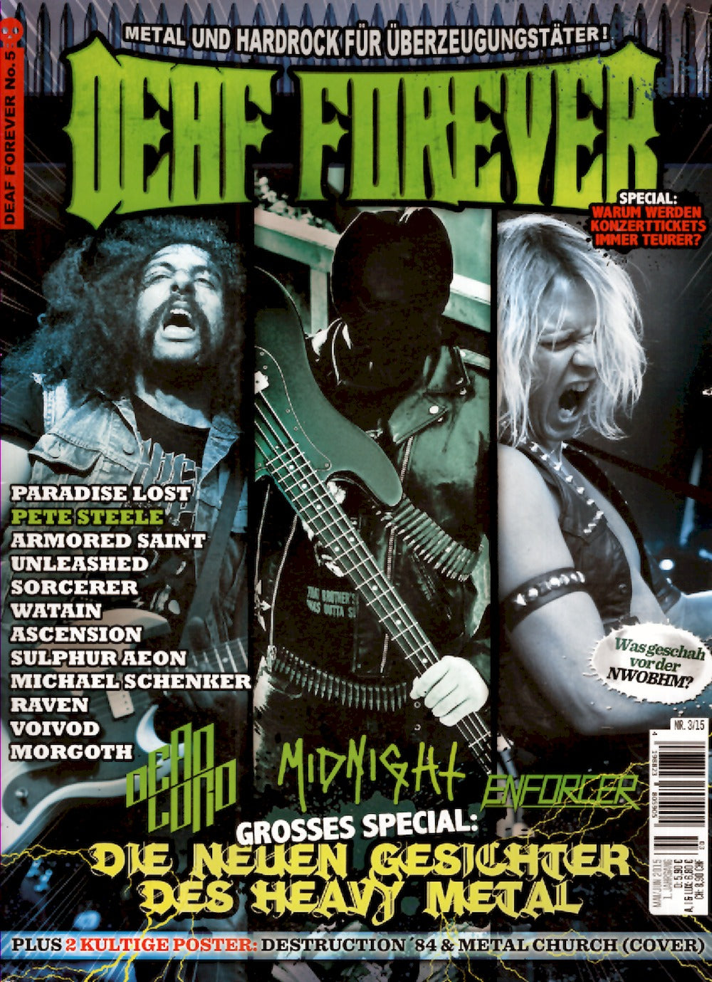 Deaf Forever Magazin Deutschland 2015-03 Pete Steele