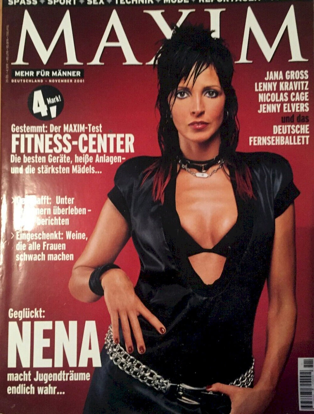 Maxim Magazin Deutschland 2001-11 Nena