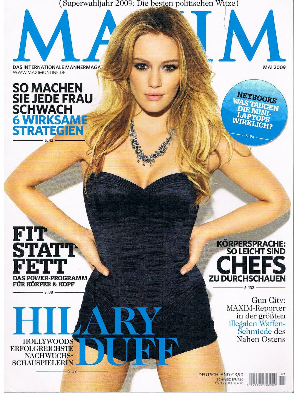 Maxim Magazin Deutschland 2009-05 Hilary Duff
