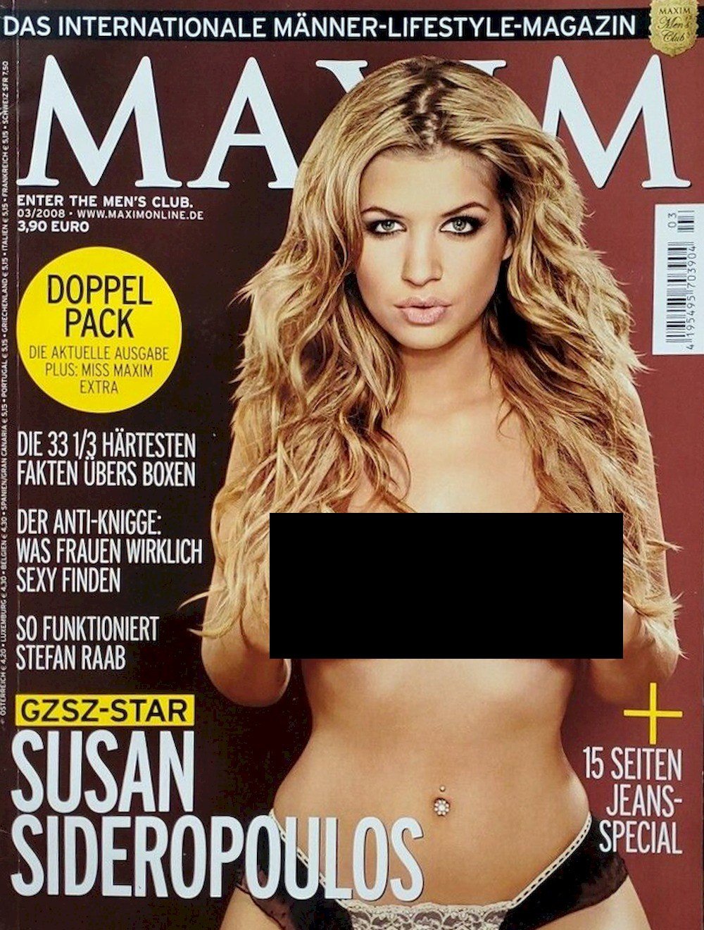Maxim Magazin Deutschland 2008-03 Susanne Siederopolus