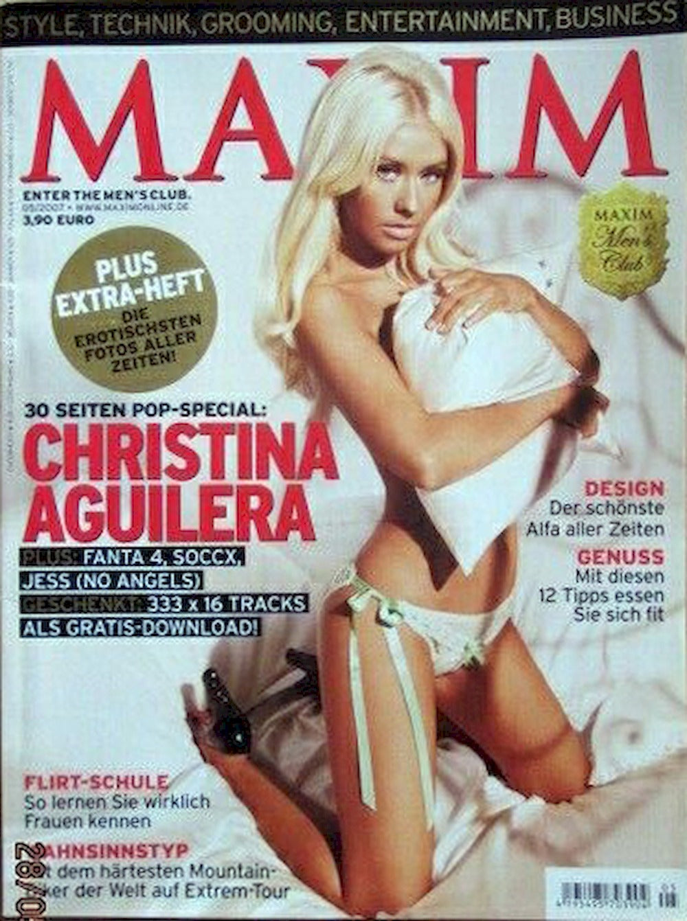 Maxim Magazin Deutschland 2007-05 Christina Aguilera