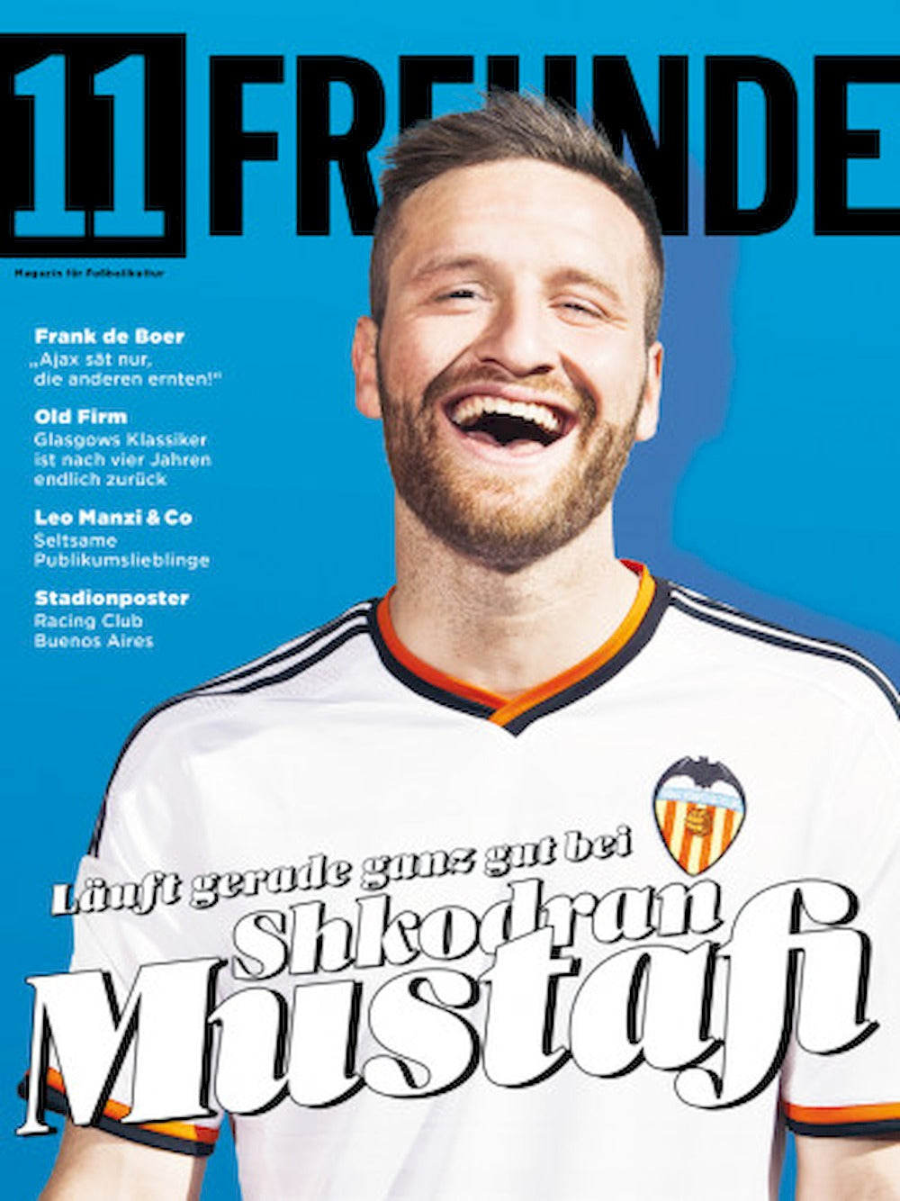 11 Freunde Magazin Deutschland 2015 #160 Shkodran Mustafi Frank De Boer Udo Lattek