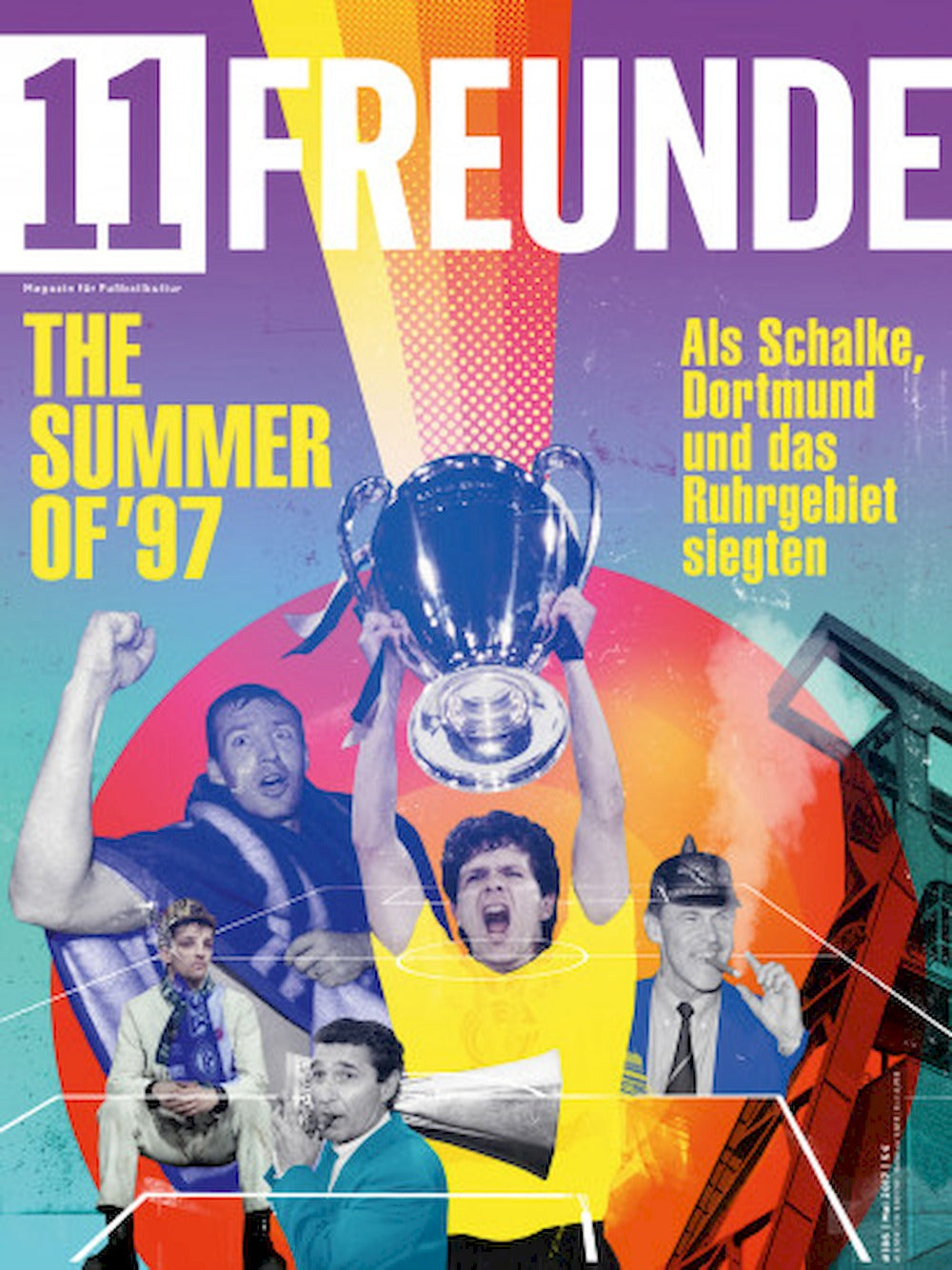 11 Freunde Magazin Deutschland 2017 #186 Terodde Marcelinho Maradona