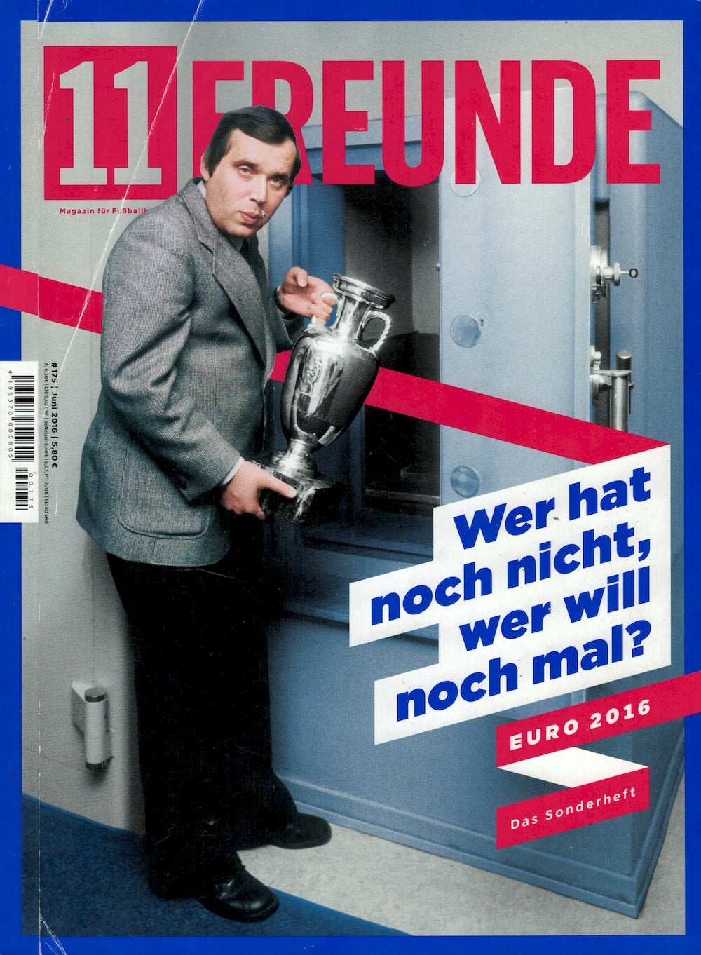 11 Freunde Magazin Deutschland 2016 #175 Panenka Maceda Vilfort Josef Hader Per Mertesacker