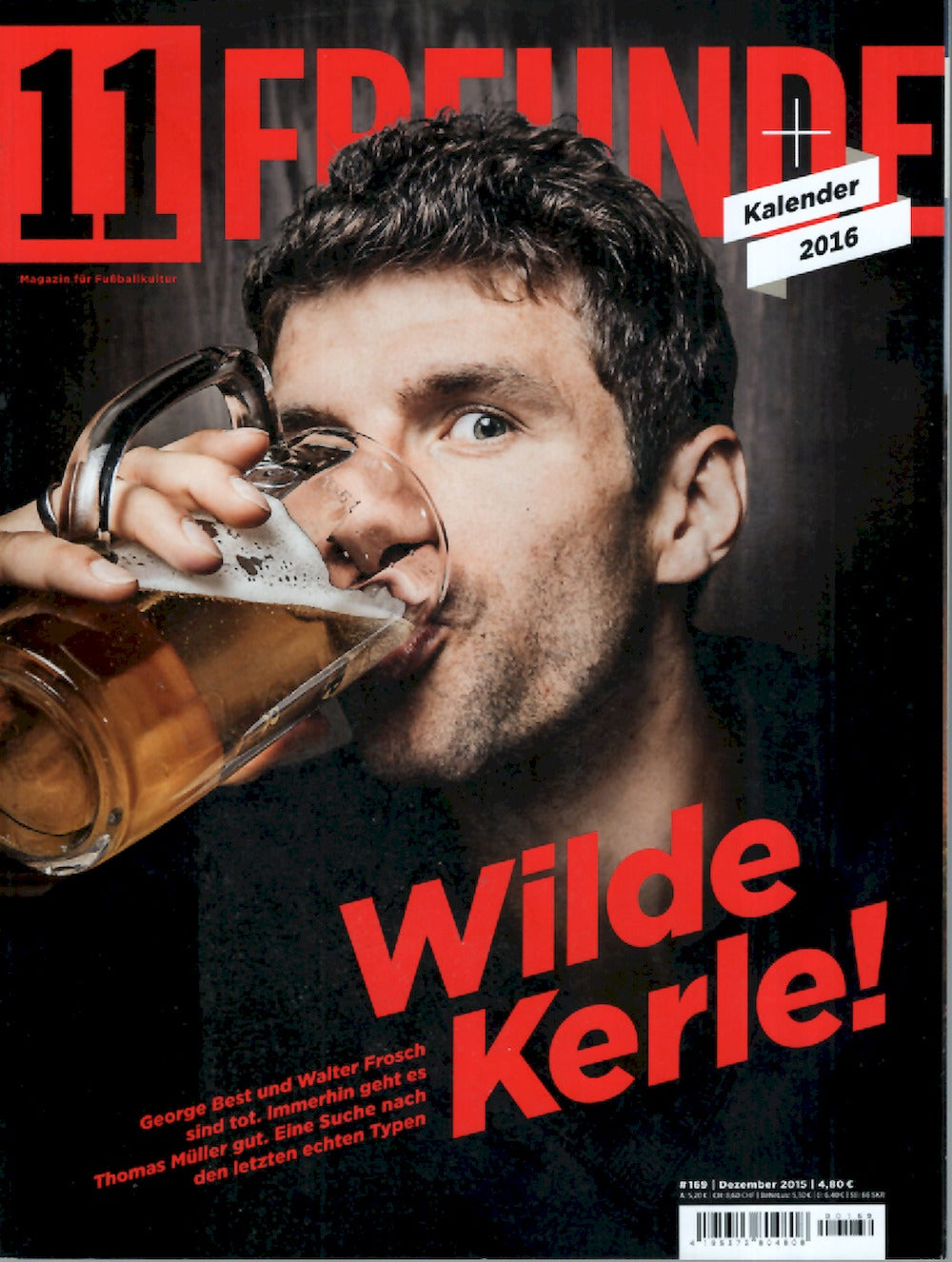 11 Freunde Magazin Deutschland 2015 #169 Thomas Müller Robin Friday Ibrahimovic Guidetti