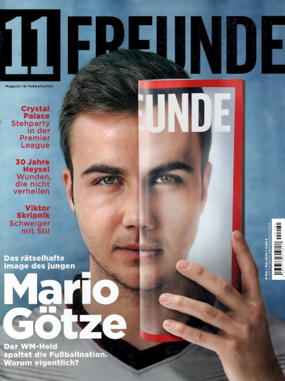11 Freunde Magazin Deutschland 2015 #162 Mario Götze Viktor Skripnik