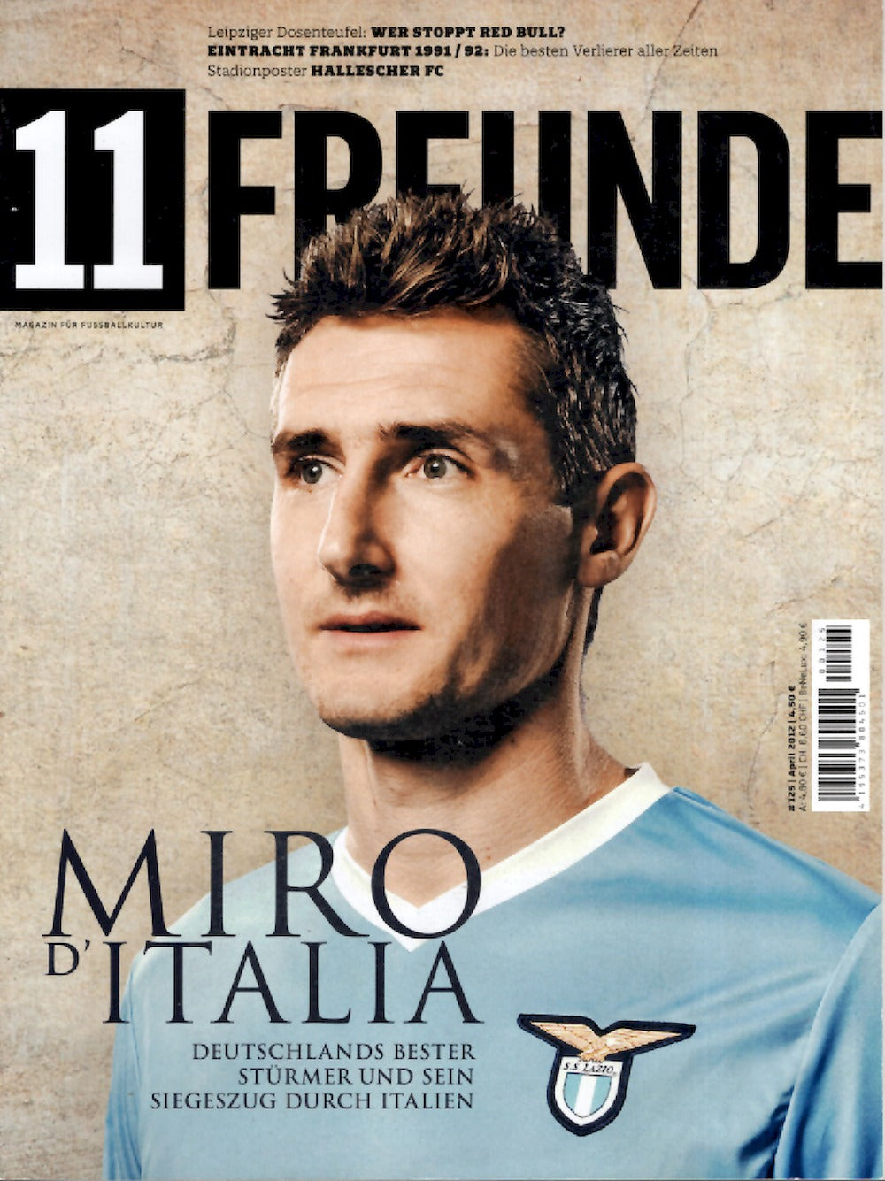 11 Freunde Magazin Deutschland 2012 #125 Miroslav Klose Stefan Effenberg Jon Darch