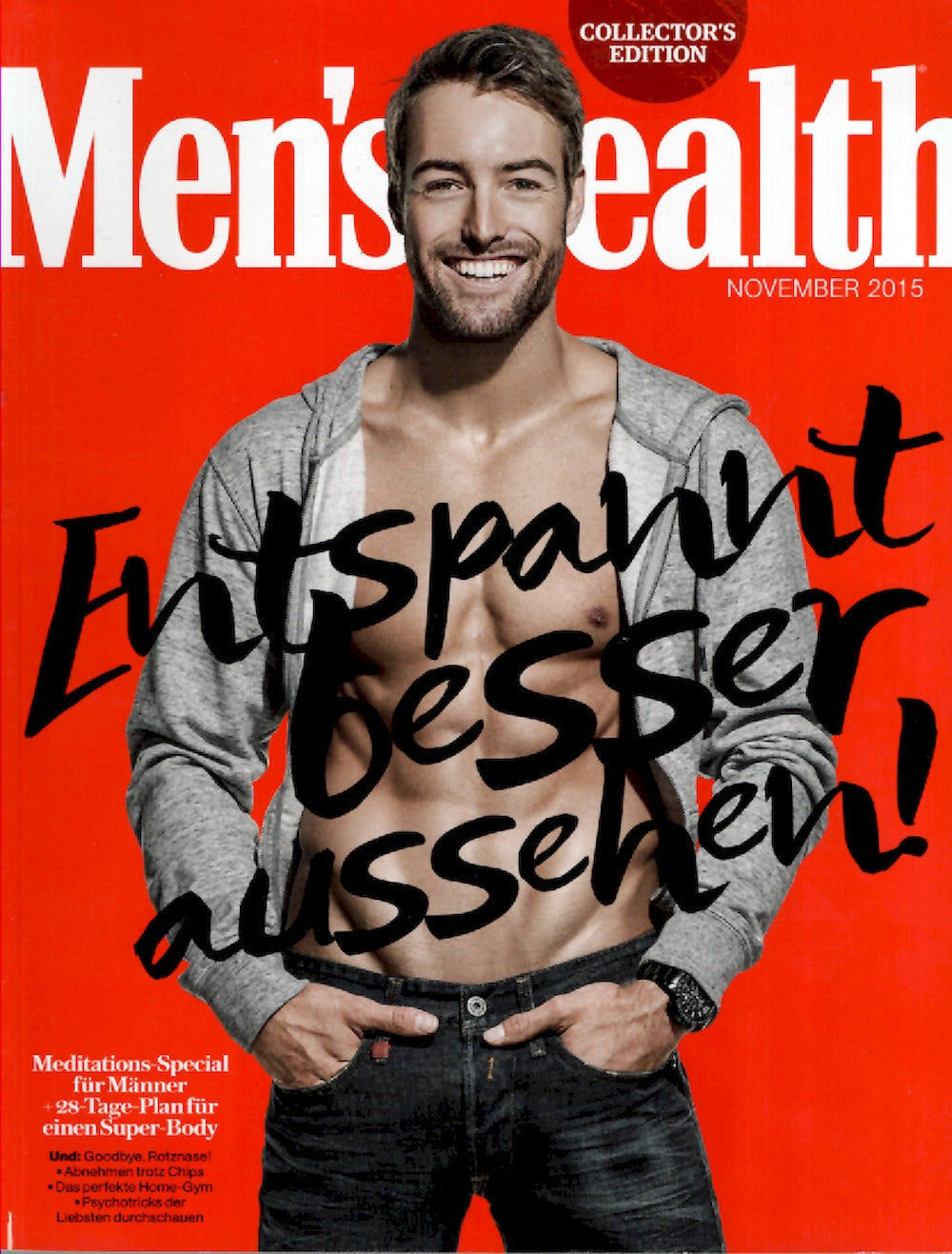 Mens Health Magazin Deutschland 2015-11 Dale Leisegang Edition
