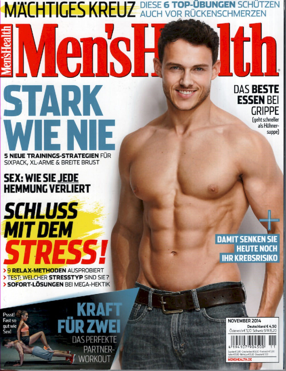 Mens Health Magazin Deutschland 2014-11 Marius Jötten