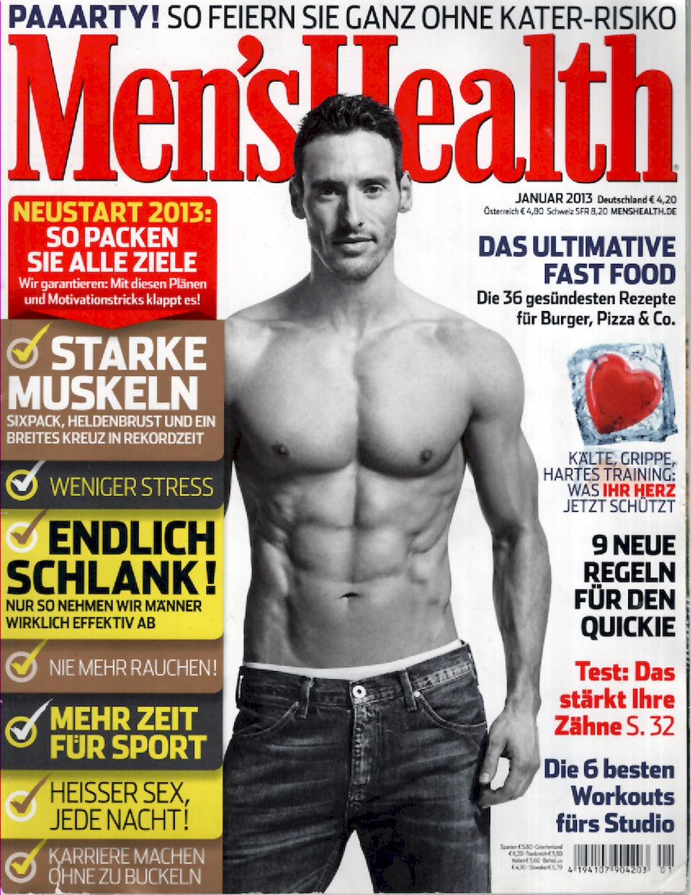 Mens Health Magazin Deutschland 2013-01 Stephen Bracken