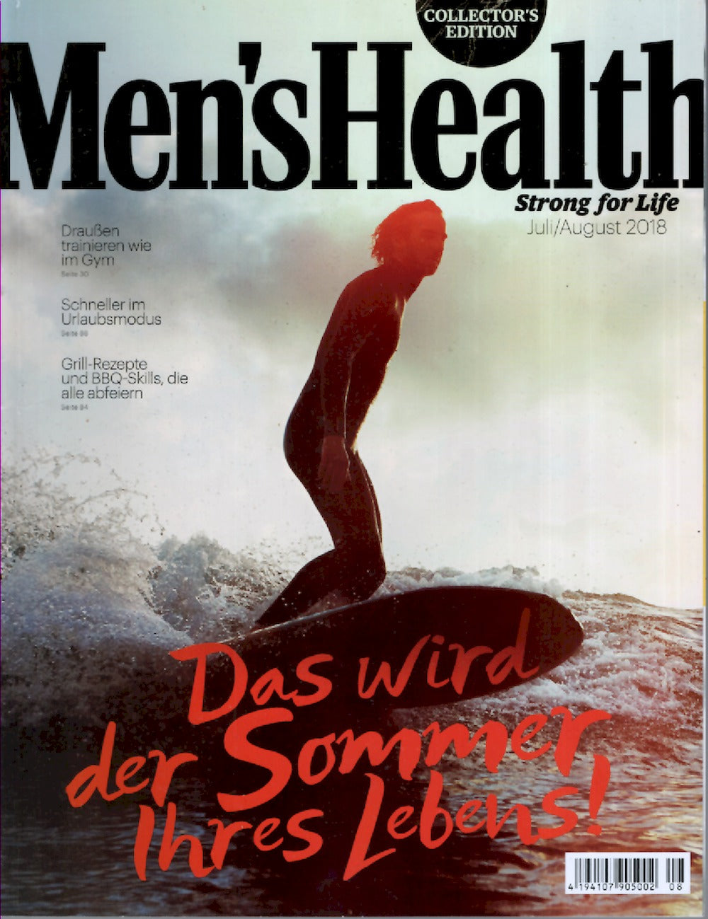 Mens Health Magazin Deutschland 2018-07 Dutoit Botha Edition