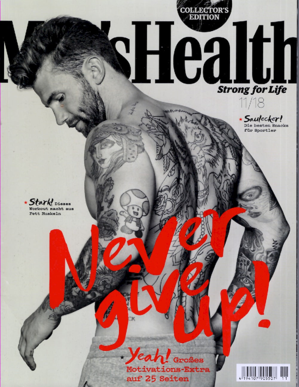Mens Health Magazin Deutschland 2018-11 Andre Hamann Edition