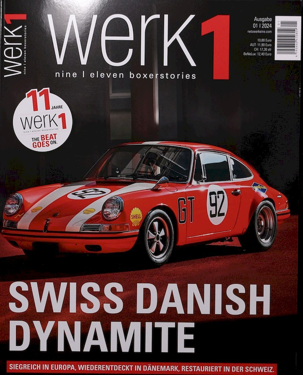 Werk1 Magazin Deutschland 2024-01 Porsche Schweizer Dänische Dynamit