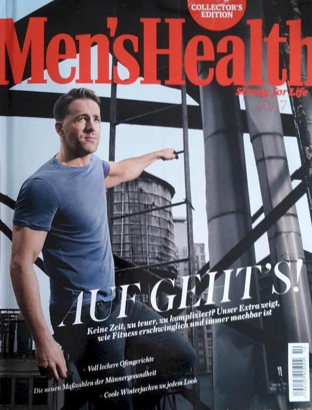 Mens Health Magazin Deutschland 2017-10 Ryan Reynolds Edition