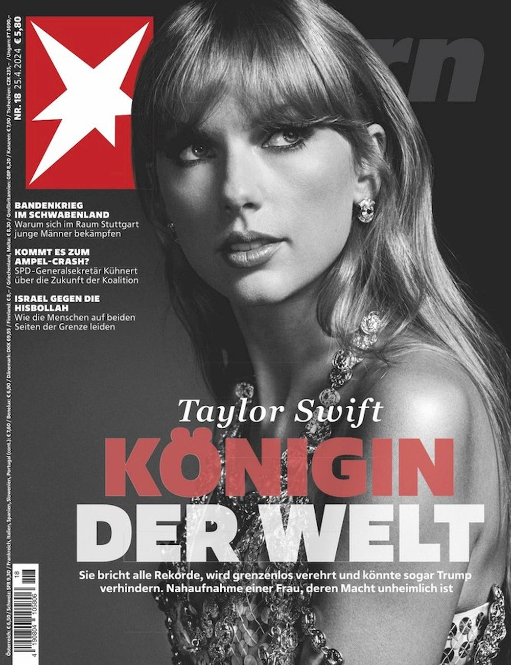 Stern Magazin Deutschland 2024-18 Taylor Swift