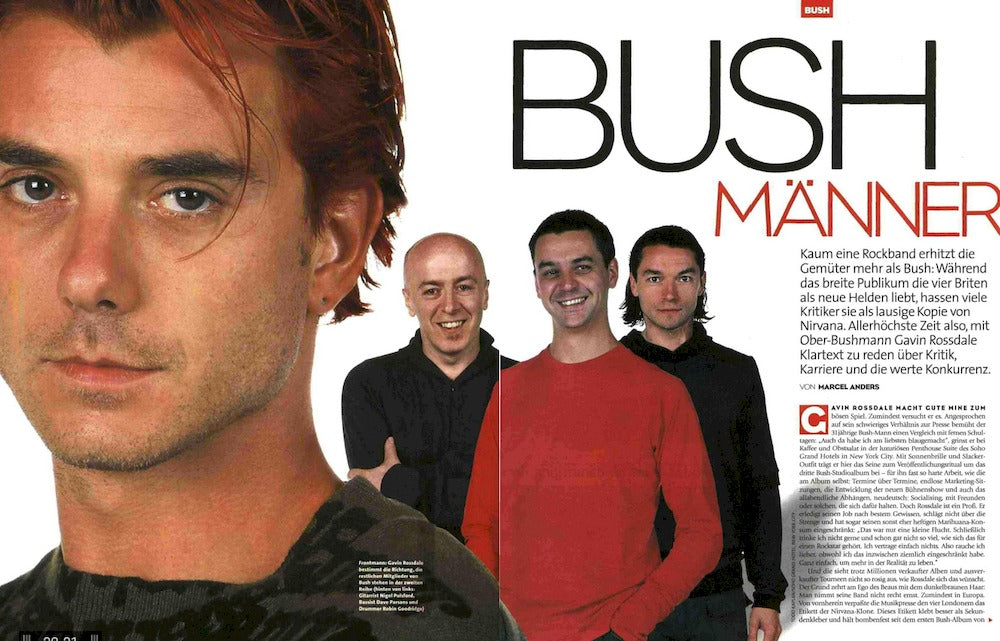 Musikexpress Magazin Deutschland 1999-11 Bush Bryan Ferry Eurythmics