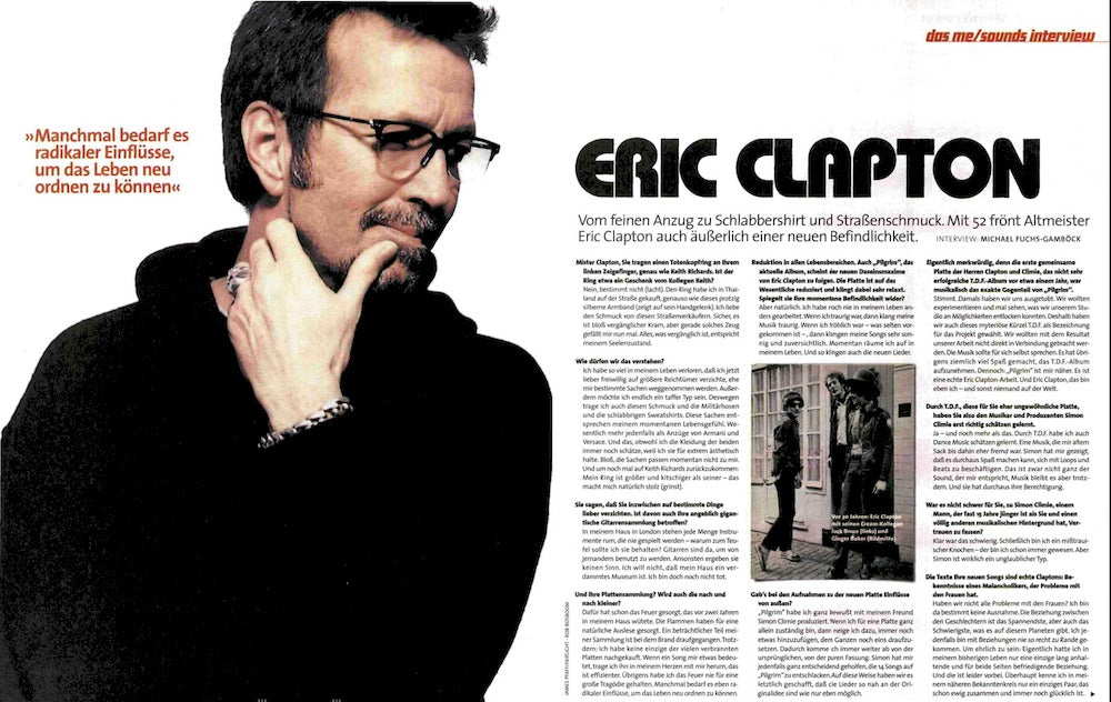 Musikexpress Magazin Deutschland 1998-04 Nick Cave James Iha Eric Clapton Quentin Tarantino