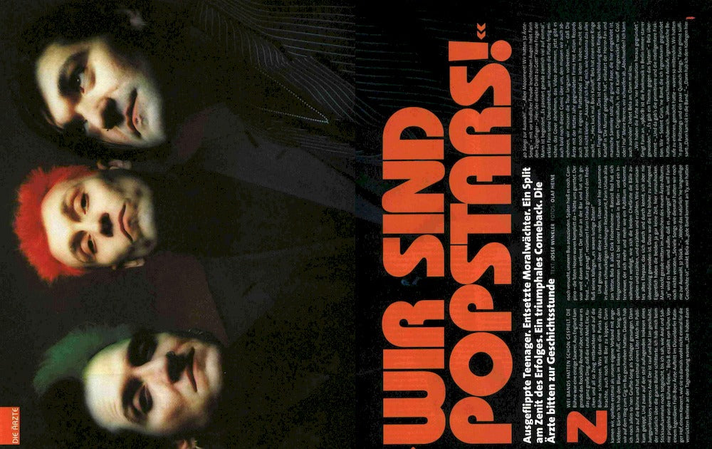 Musikexpress Magazin Deutschland 1998-05 Ärzte Massive Attack Led Zeppelin The Bates