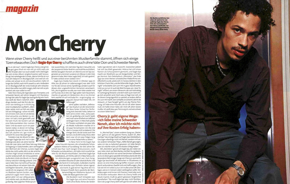 Musikexpress Magazin Deutschland 1998-07 Beastie Boys Eagle-Eye Cherry Brian Wilson Lenny Kravitz